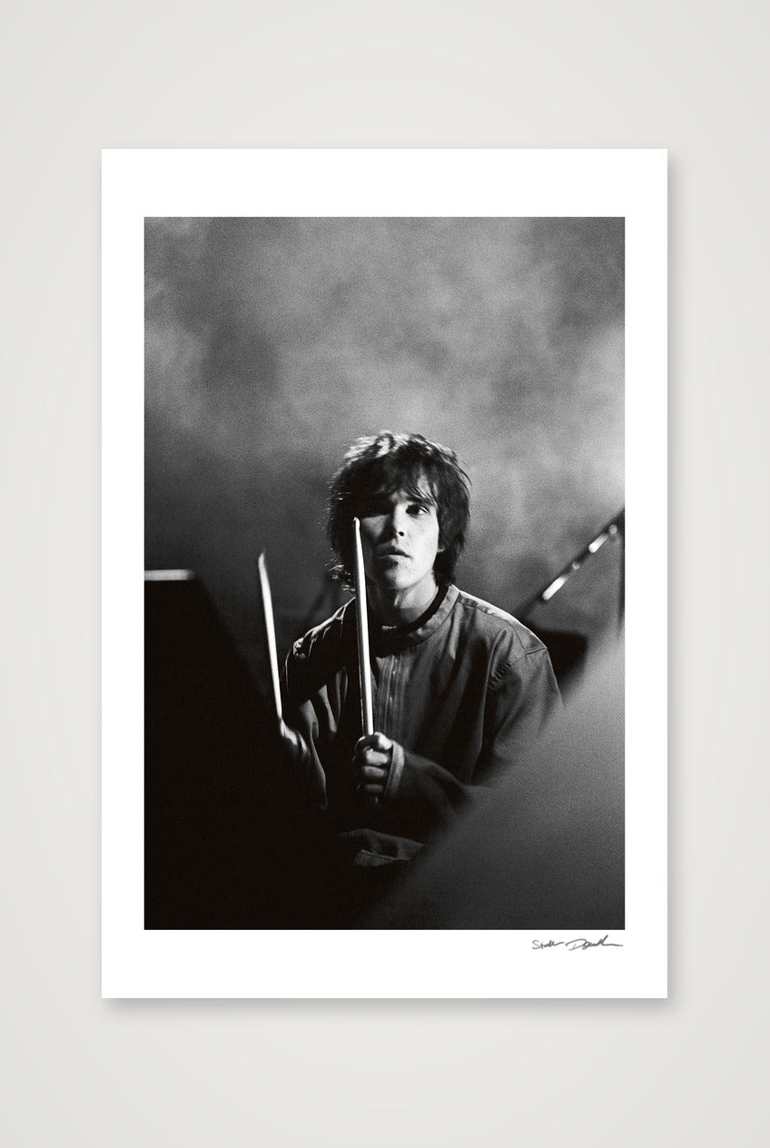 Ian Brown - Ally Pally - He Bangs The Drums — 40×60cm, 16×24" Print only