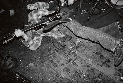Kurt Cobain - Nirvana - Pyramid Club NYC - On the Floor