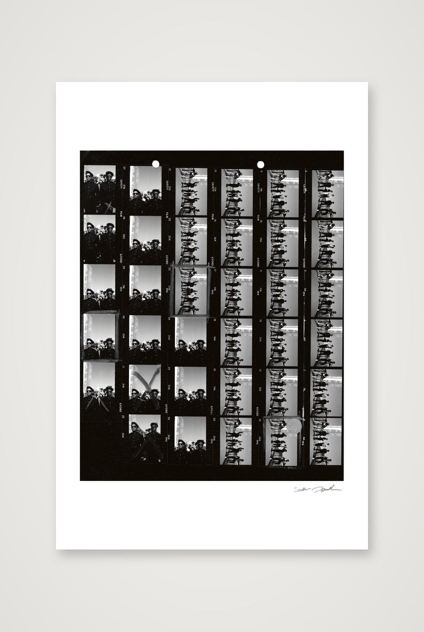 Public Enemy - 1988 - Contact Sheet C — 30×45cm, 12×18" Print only