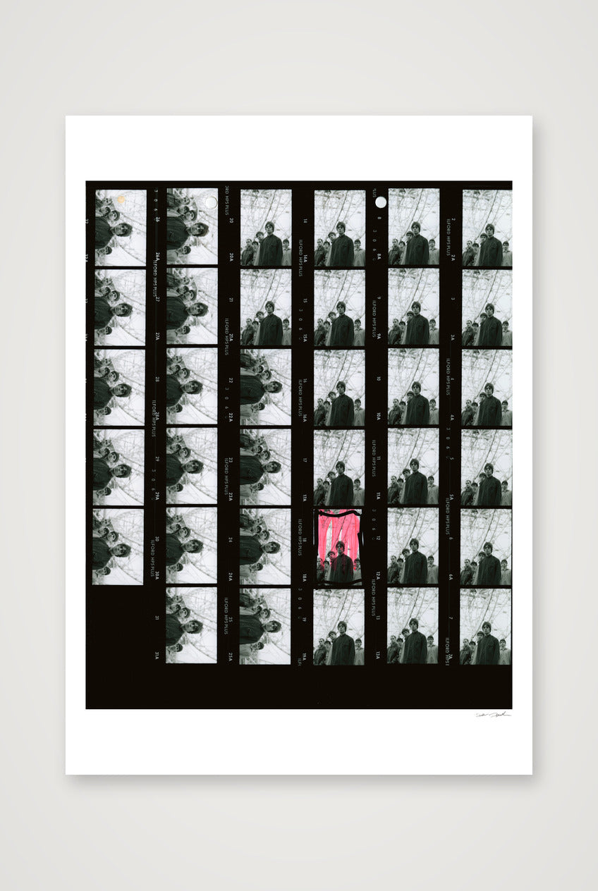 Oasis – Jodrell Bank – Contact Sheet 49A — A0 (84×119cm, 33×47") Print only