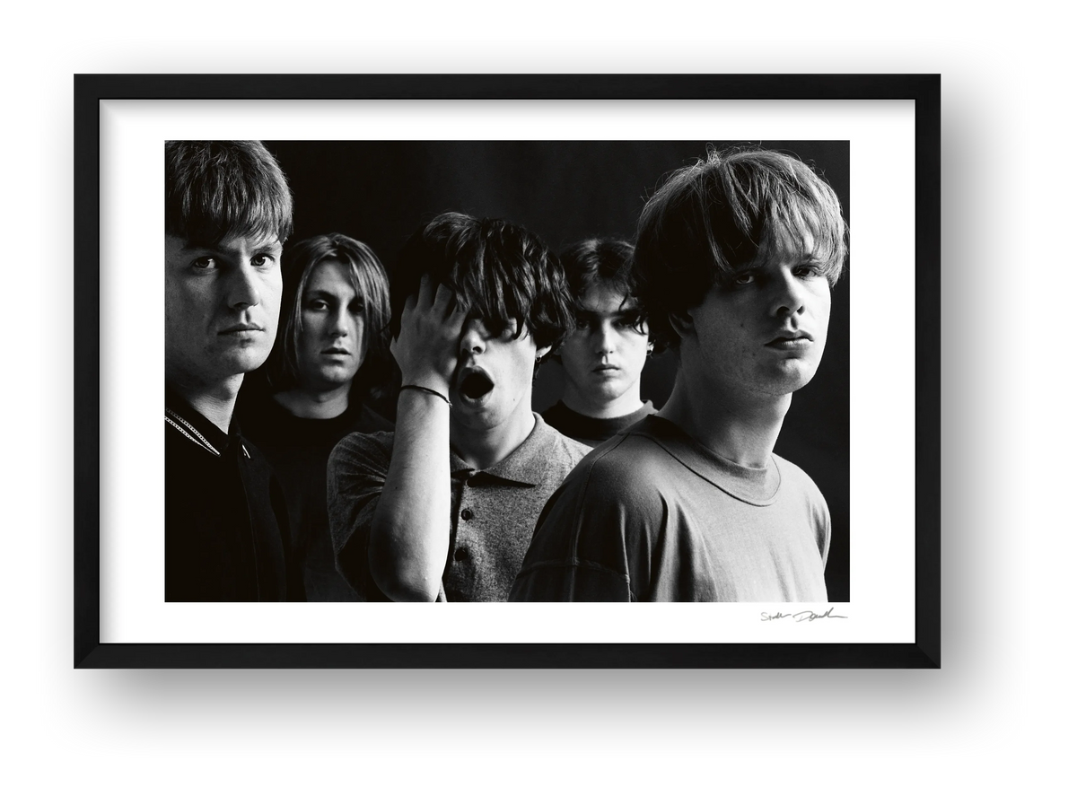 The Charlatans - Sept 1990 - Between 10th & 11th — framed