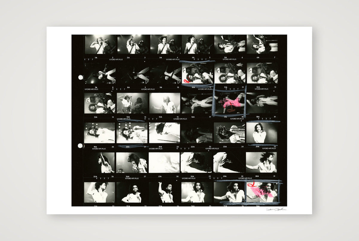 Prince - Nude - Contact Sheet A — A1 (84×59cm, 33×23") Print only