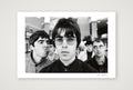 Oasis - Battling Gallaghers — 45×30cm, 18×12" Print only