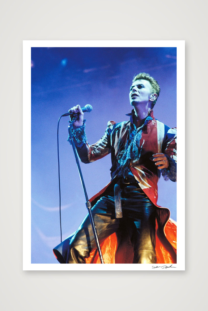 David Bowie - Alexander McQueen Union Jack Frock Coat — A1 (59×84cm, 23×33") Print only