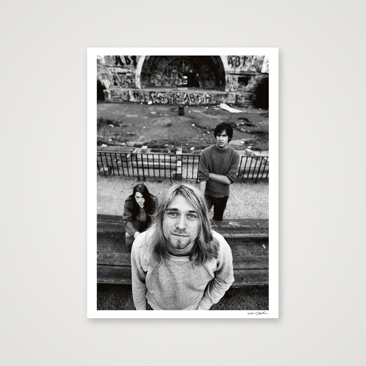 Nirvana – East River Amphitheatre – Portrait 3 — A1 (59×84cm, 23×33") Print only