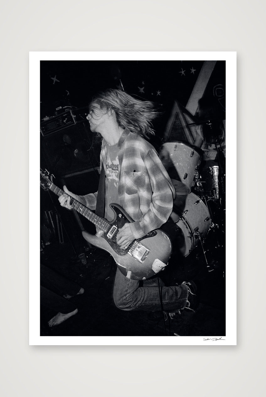 Kurt Cobain - Nirvana - Pyramid Club NYC #1 — A0 (84×119cm, 33×47") Print only