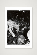 Kurt Cobain - Nirvana - Pyramid Club NYC - Cymbal Stand II — 30×45cm, 12×18" Print only