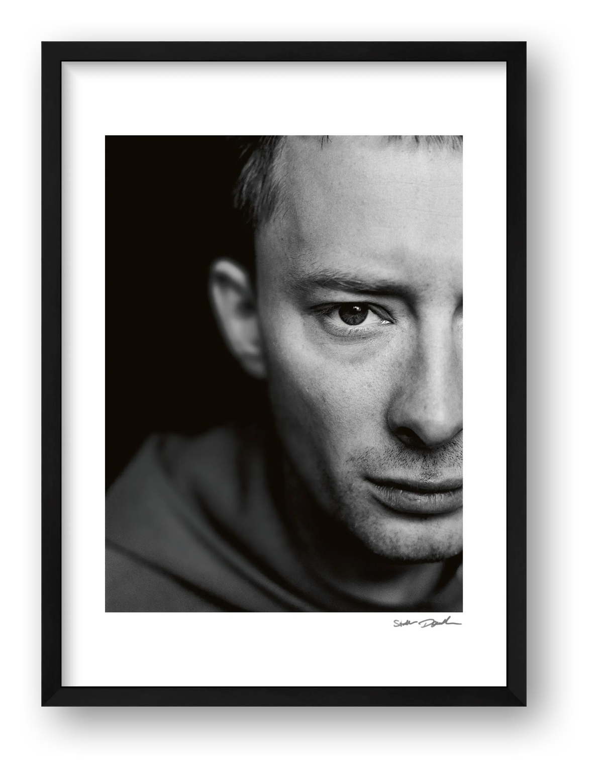 Thom Yorke - Radiohead - Up Close & Personal — framed