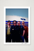 U2 - On the tarmac at Miami with a private 747 — A3 (30×42cm, 12×17") Print only