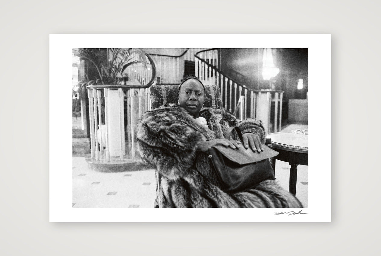 Nine Simone - Take The Damn Photo — 45×30cm, 18×12" Print only