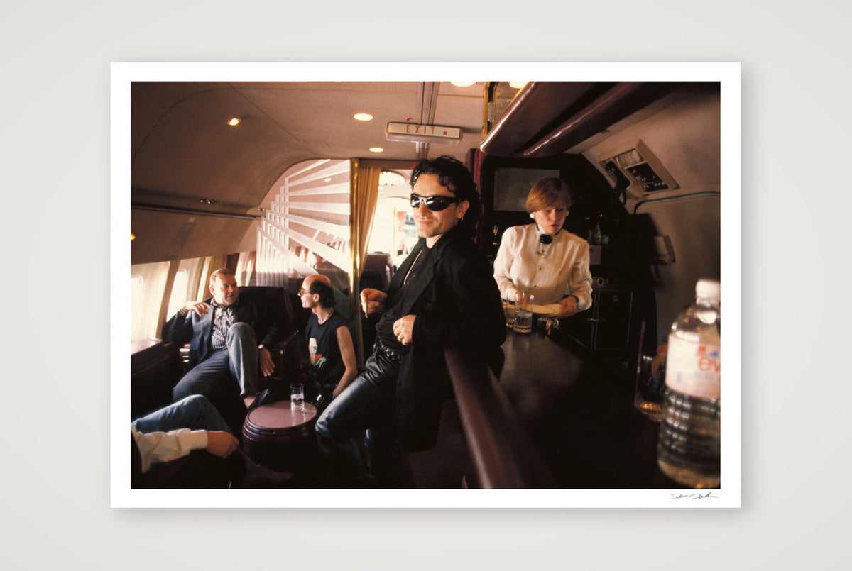 Bono - U2 - Airborne Bar — A1 (84×59cm, 33×23") Print only