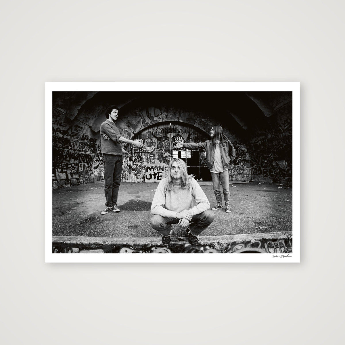 Nirvana – East River Amphitheatre – Portrait 2 — A1 (84×59cm, 33×23") Print only