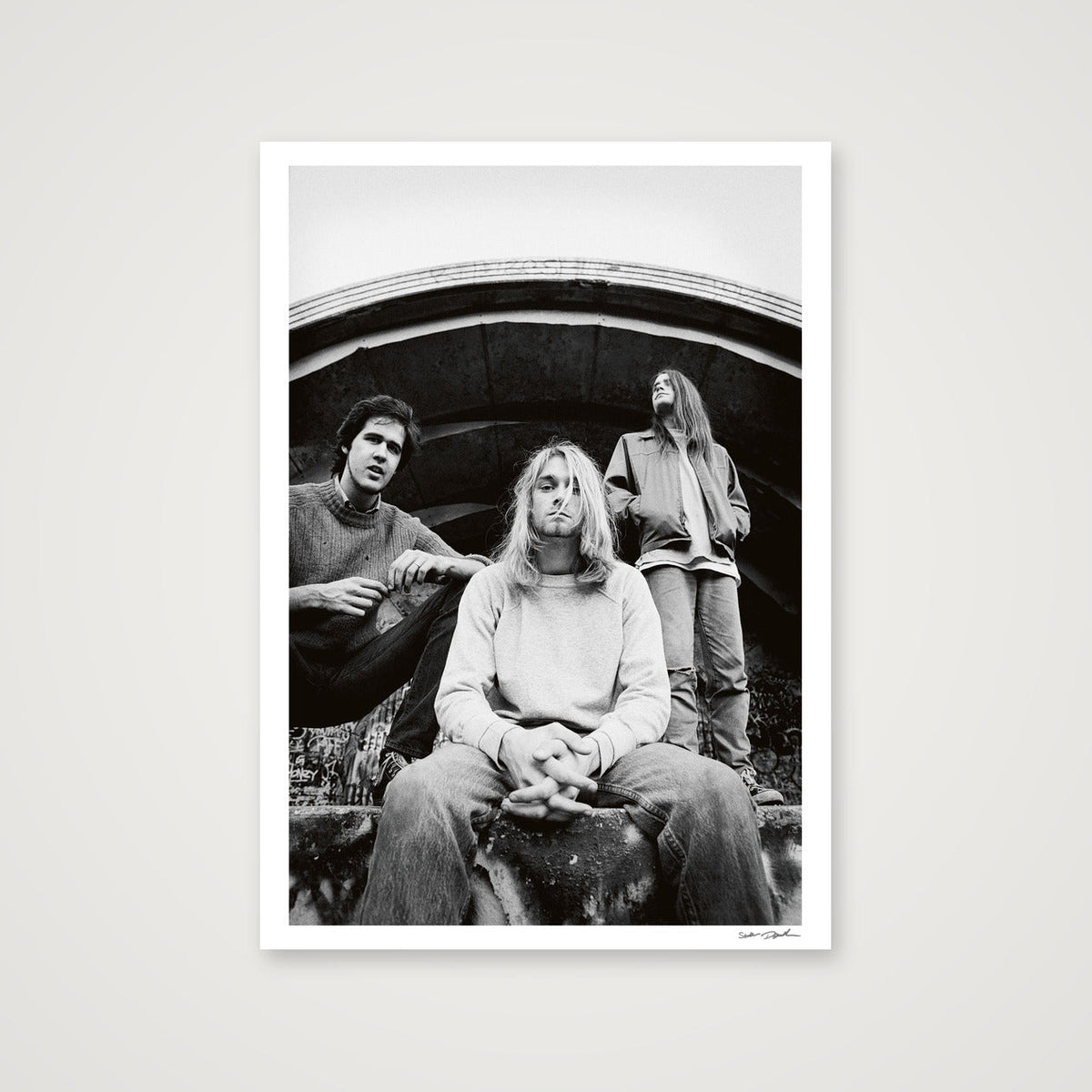 Nirvana – East River Amphitheatre – Portrait 1 — A1 (59×84cm, 23×33") Print only