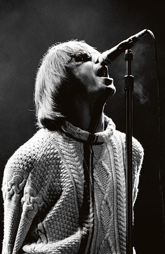 Liam Gallagher - Oasis - Knebworth -BW - Sweater - Look 1