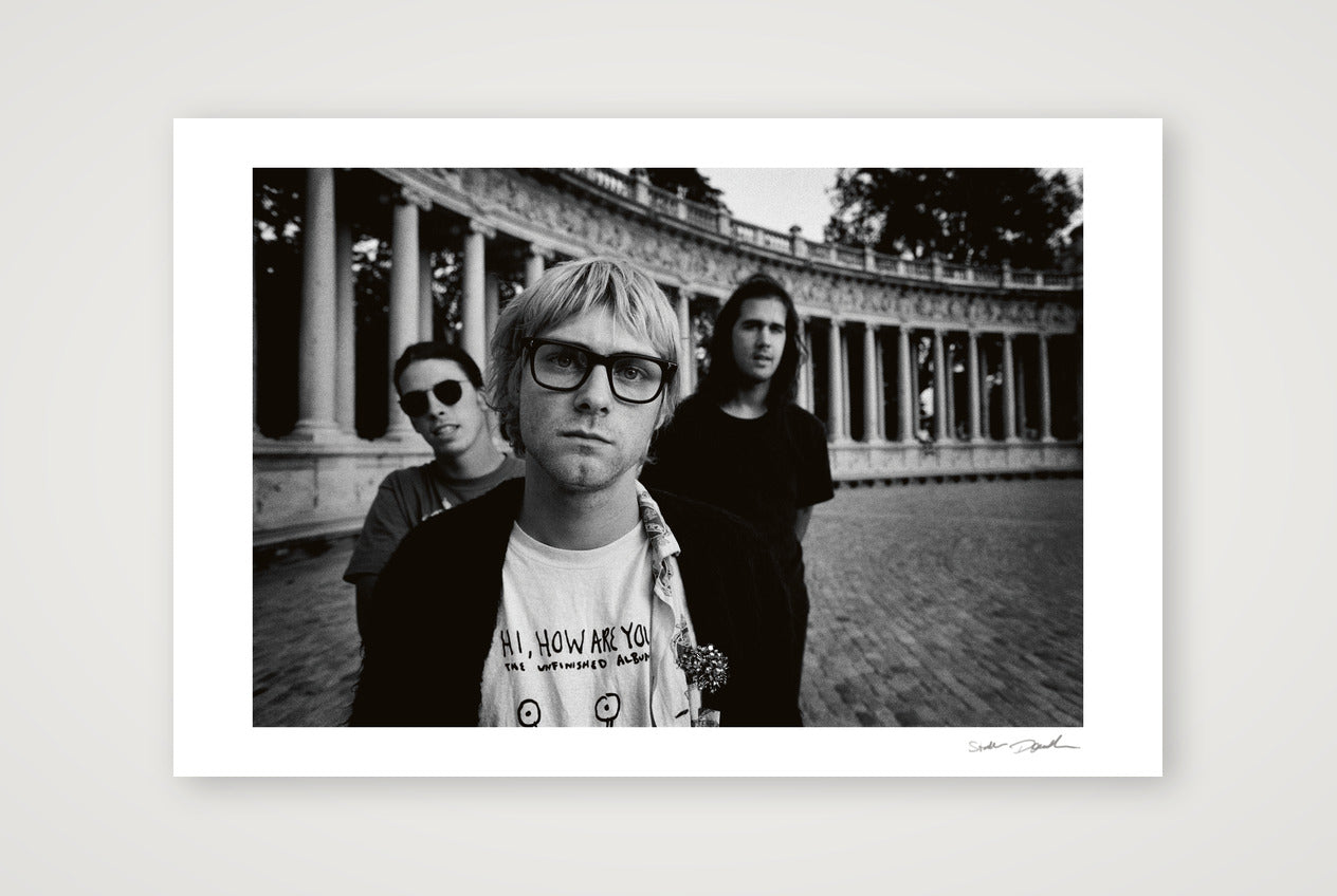 Nirvana – Parque del Retiro – Madrid 1992 - Colonnade 1 — 45×30cm, 18×12" Print only