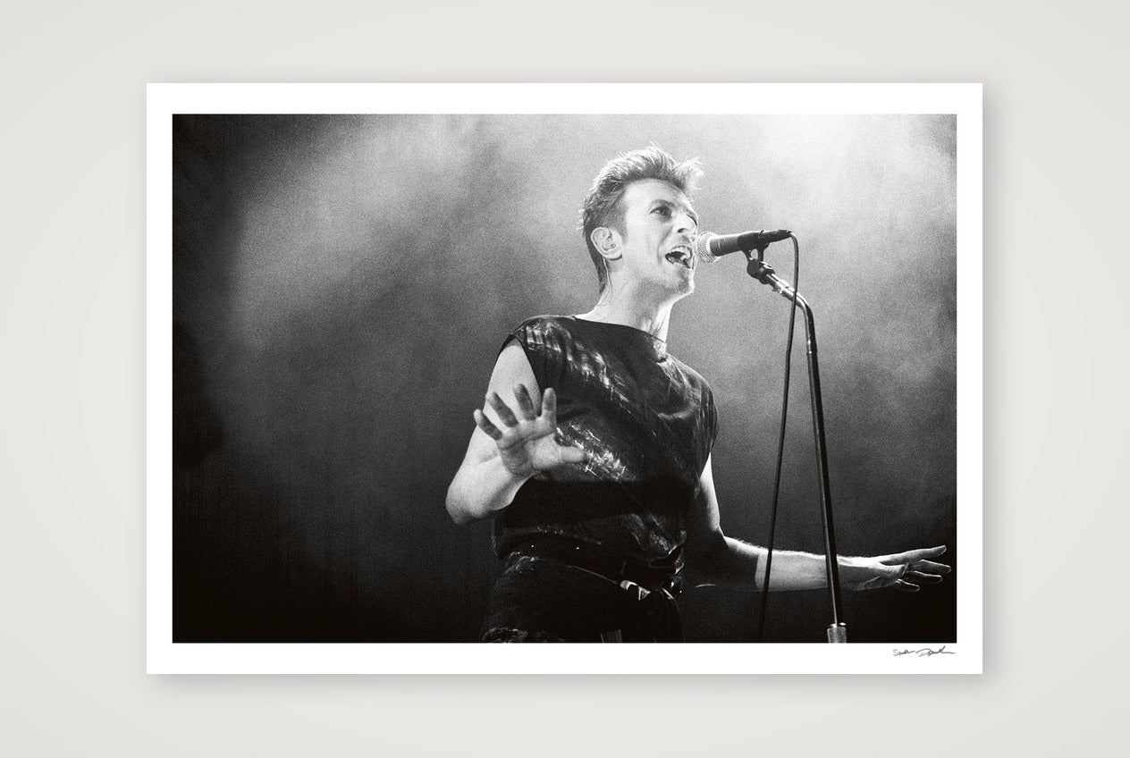 David Bowie - Tao Jones Index secret show - Phoenix Festival 1997 — A0 (119×84cm, 47×33") Print only