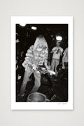 Kurt Cobain - Nirvana - Pyramid Club NYC - Taking It Out on the Guitar — 30×45cm, 12×18" Print only