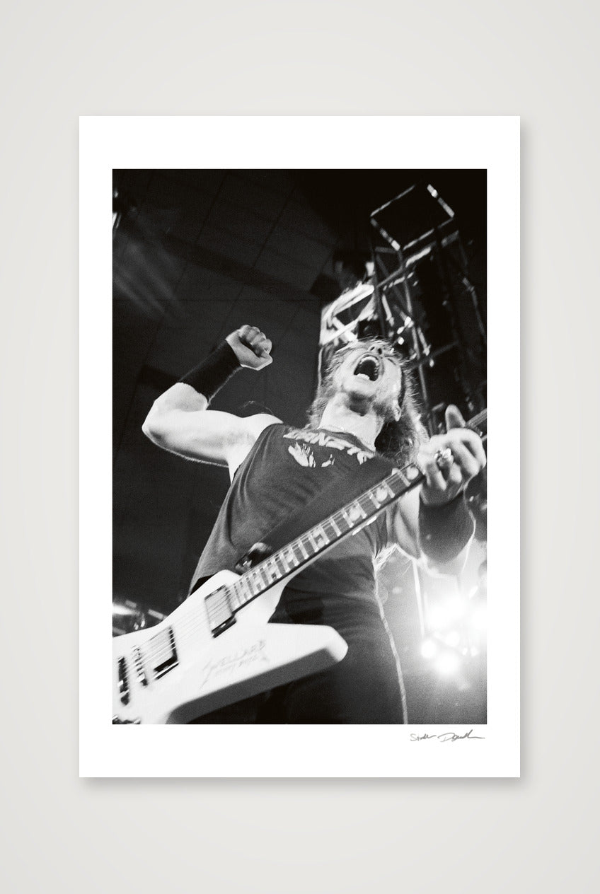James Hetfield  - Metallica – Full Flight — 30×45cm, 12×18" Print only