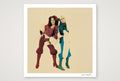 Erasure - ABBA-esque — 30×30cm, 12×12" Print only