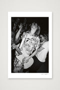 Kurt Cobain - In a dress, in the crowd — 30×45cm, 12×18" Print only