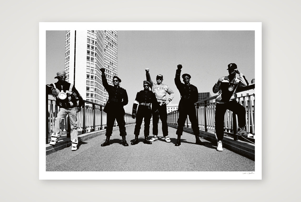 Public Enemy - 1988 - Black Power — A0 (119×84cm, 47×33") Print only
