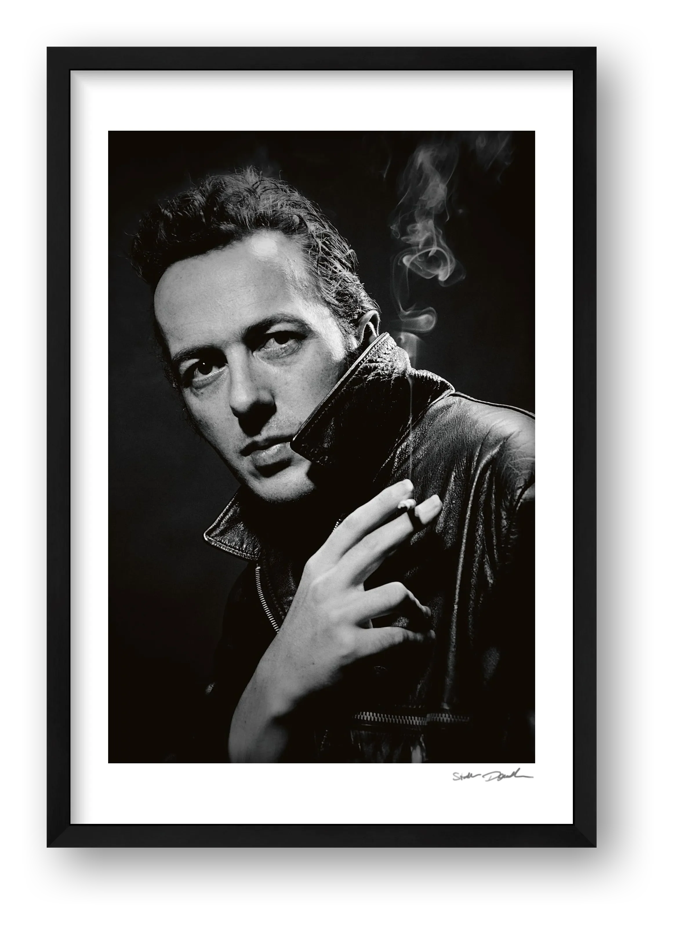  Joe Strummer - The Clash - Hollywood Pulled Back — framed