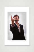 Jarvis Cocker - Pulp - V Sign - Colour — 30×45cm, 12×18" Print only