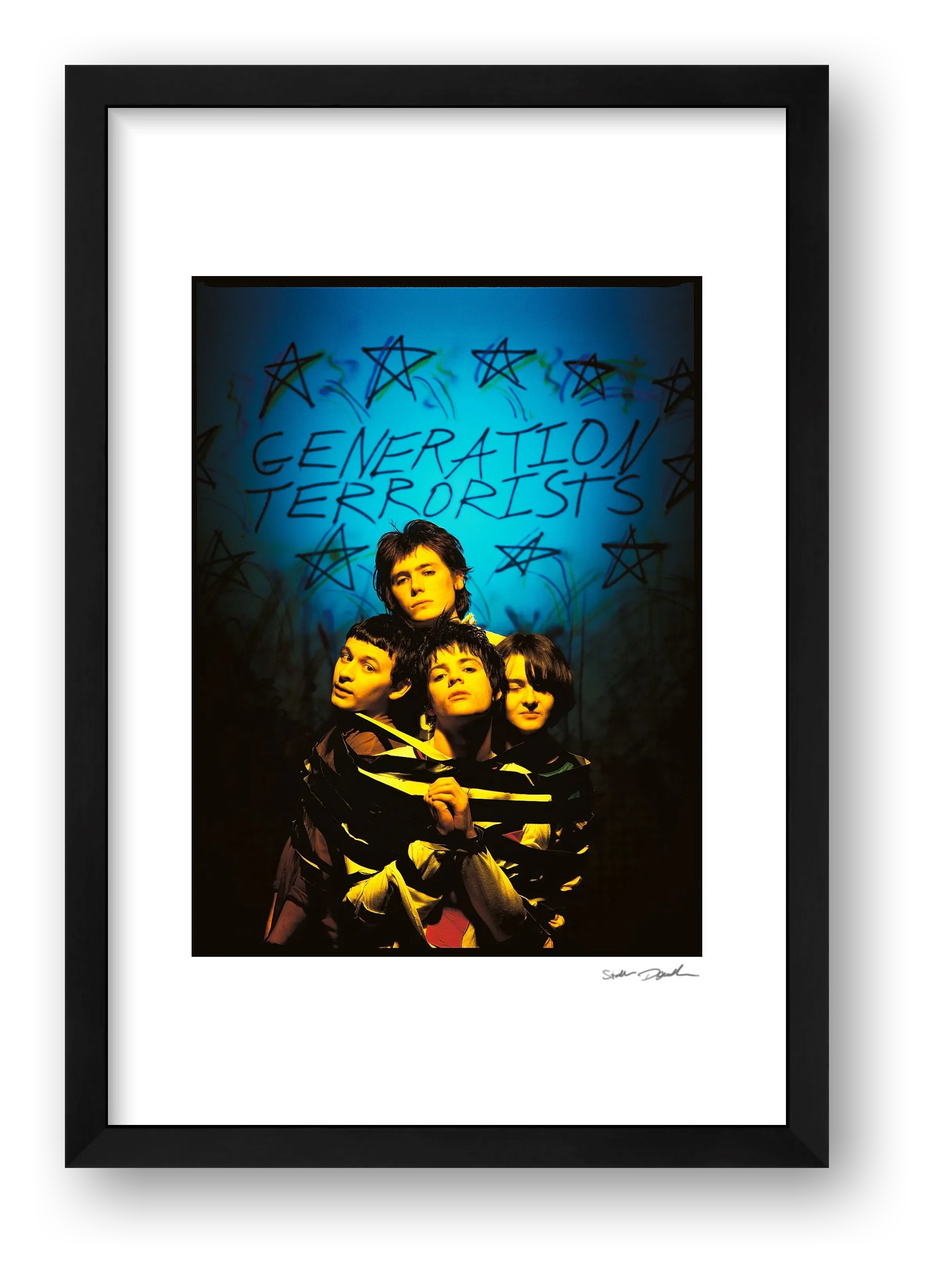 Manics - 1991 - Generation Terrorists — framed