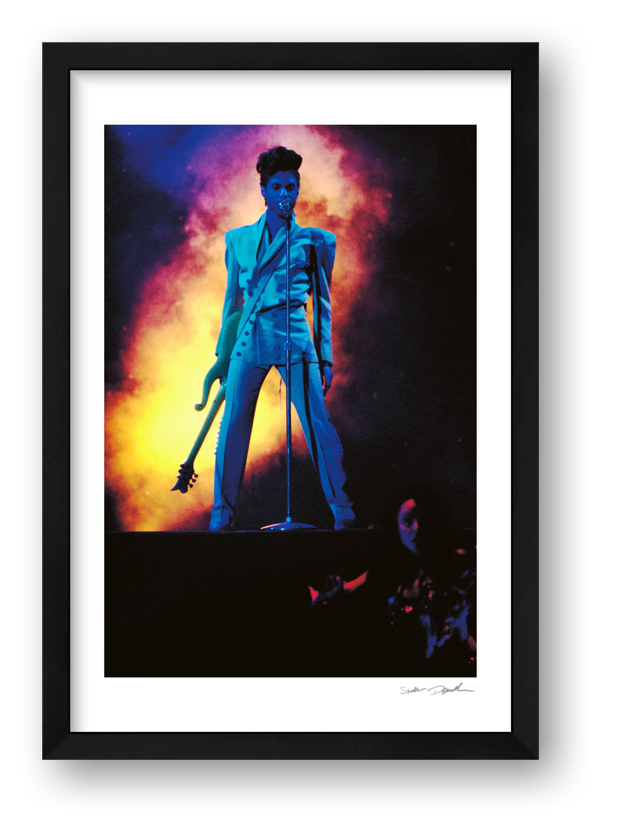 Prince - Olympiahalle, Munich - Colour Blast — framed