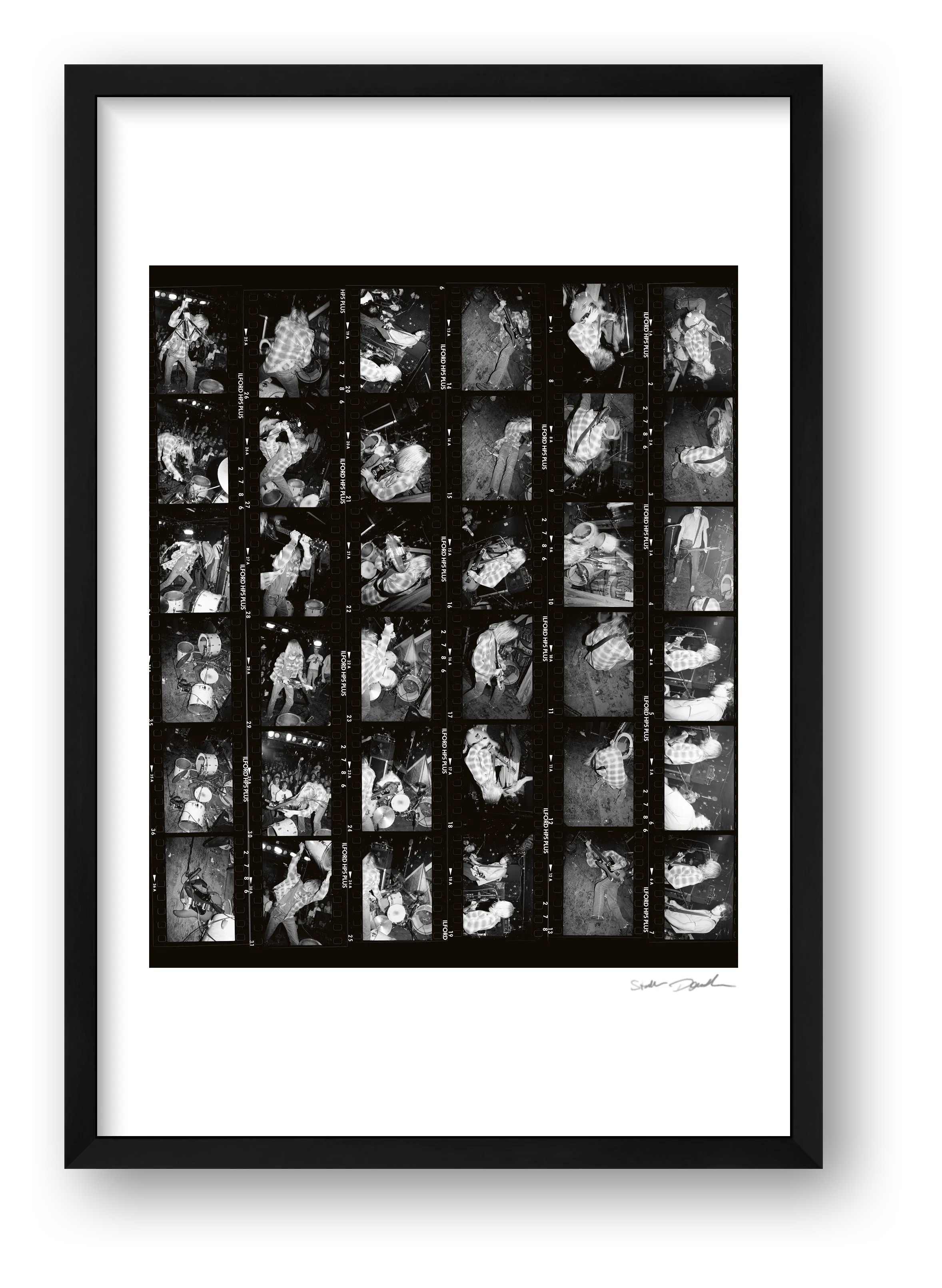 Nirvana - Pyramid Club NYC - The Whole Story — framed
