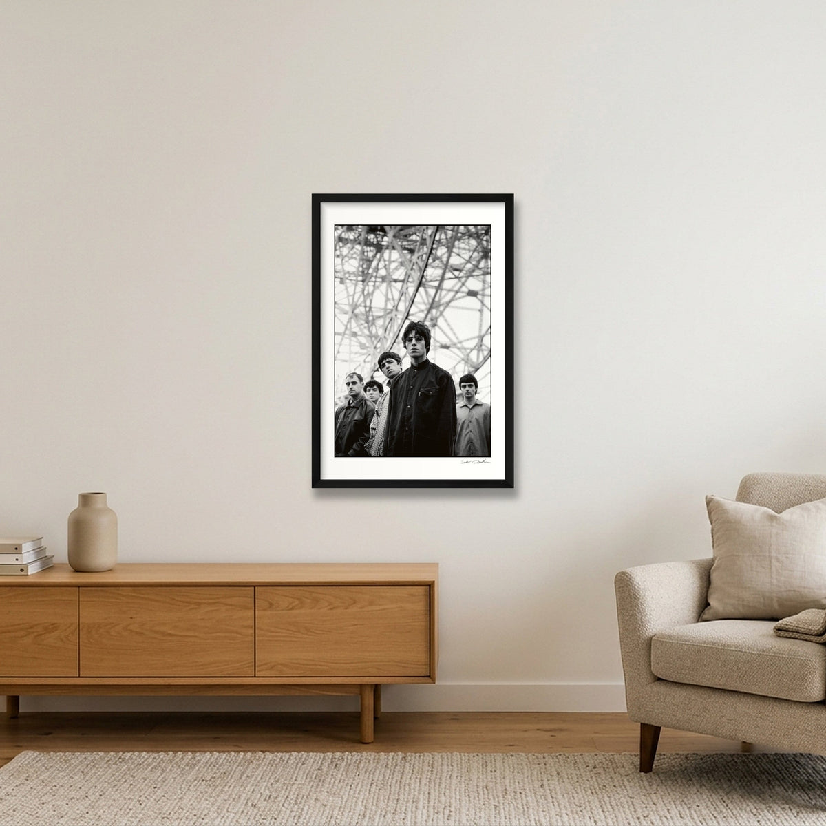 Oasis - Jodrell Bank - Classic — 40×60cm, 16×24" Black Frame