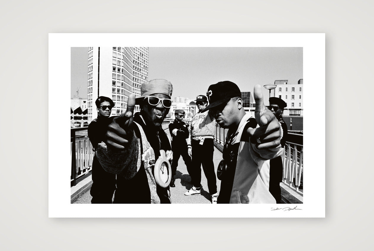 Public Enemy - 1988 - Hands Up — 45×30cm, 18×12" Print only