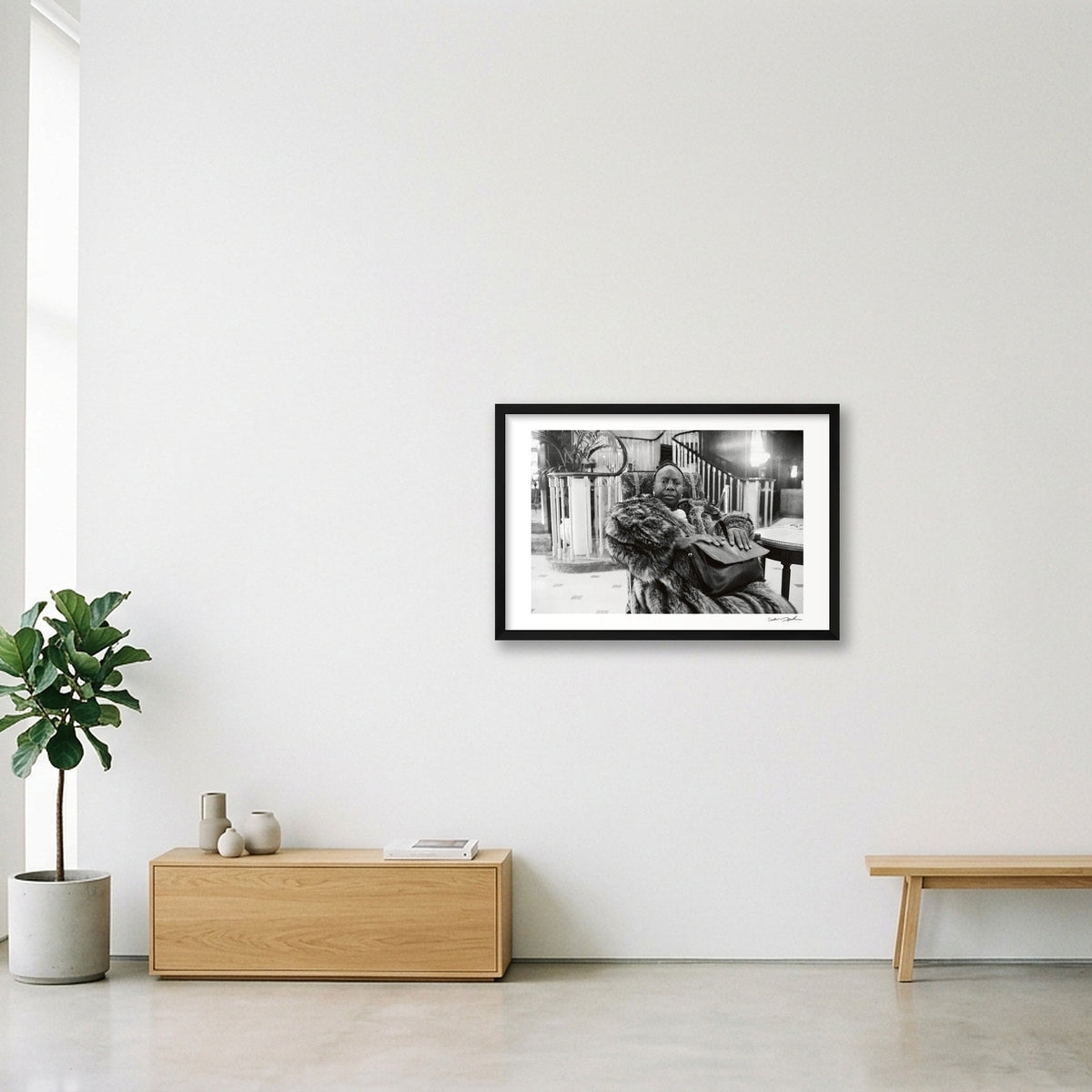 Nine Simone - Take The Damn Photo — 60×40cm, 24×16" Black Frame