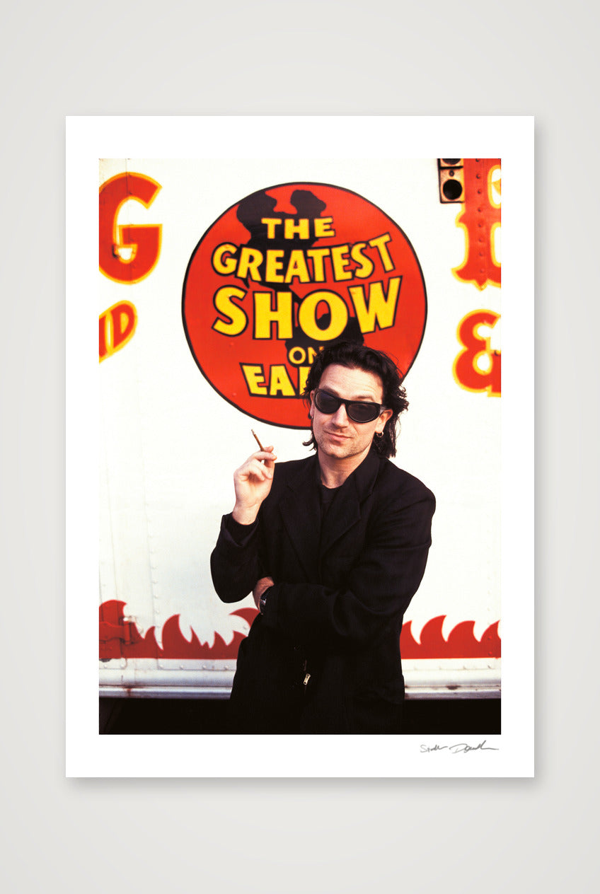 U2 Bono Greatest Show A0 profiled — A3 (30×42cm, 12×17") Print only