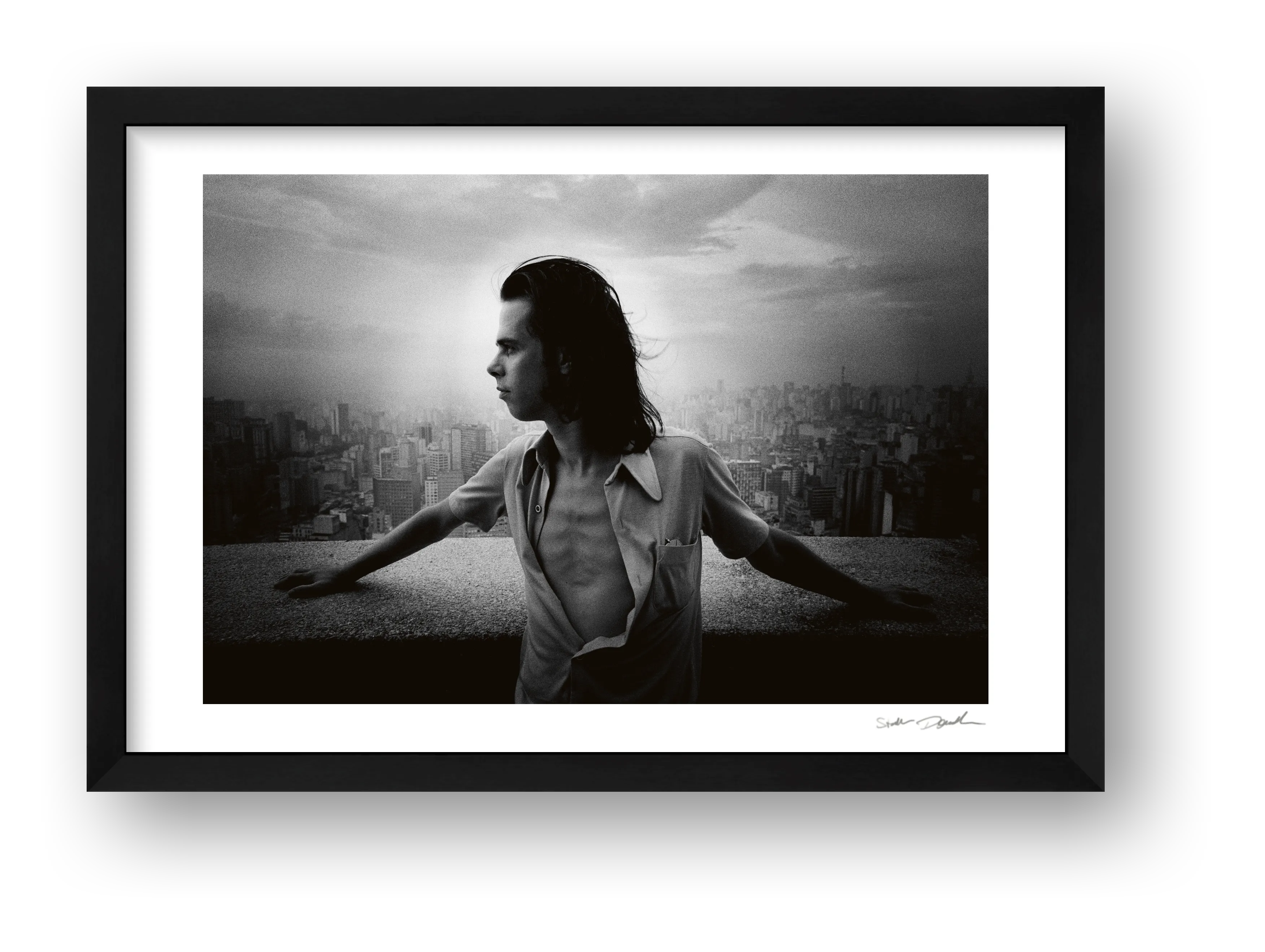 Nick Cave - Saõ Paolo - Caipreña — framed