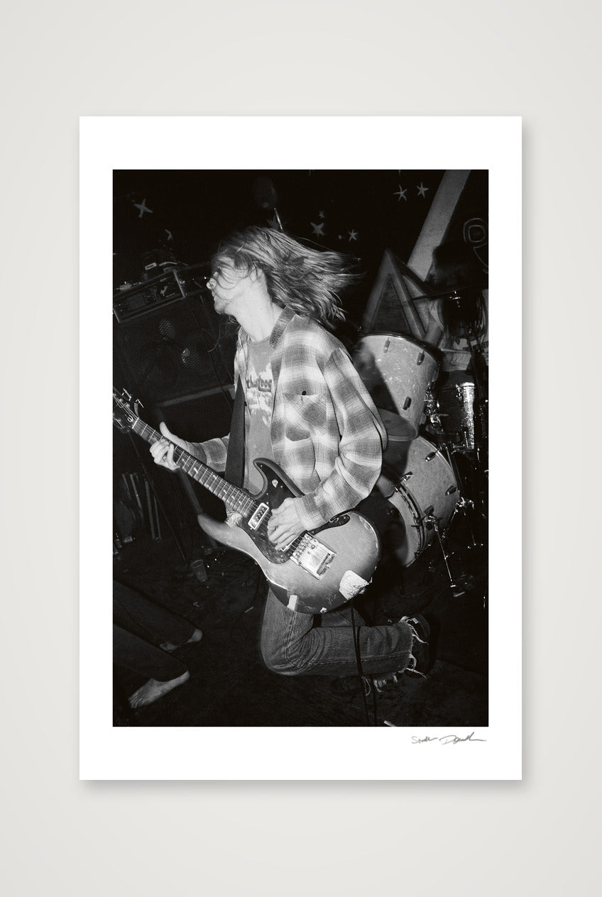 Kurt Cobain - Nirvana - Pyramid Club NYC - Before the Trouble — 30×45cm, 12×18" Print only
