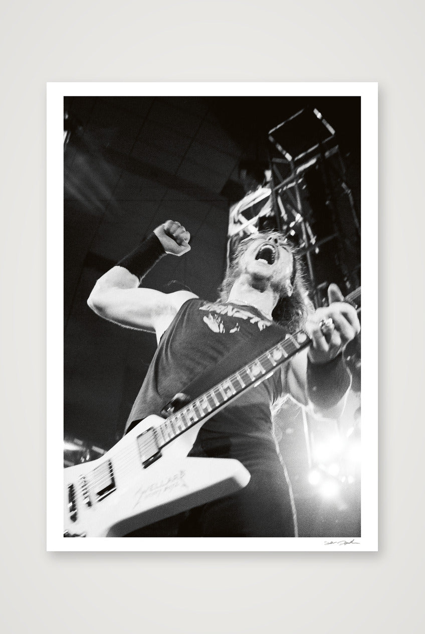 James Hetfield  - Metallica – Full Flight — A1 (59×84cm, 23×33") Print only