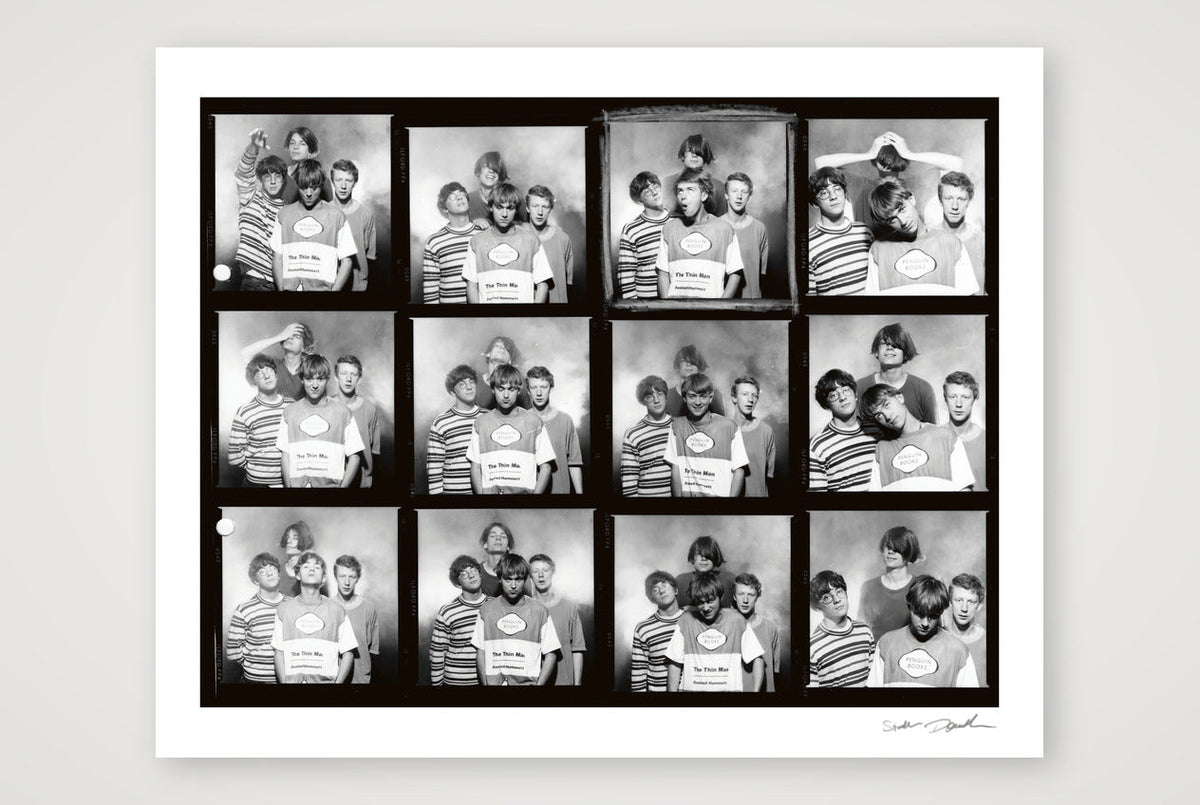 Blur - 1990 - Contact Sheet 22B — 50×40cm, 20×16" Print only