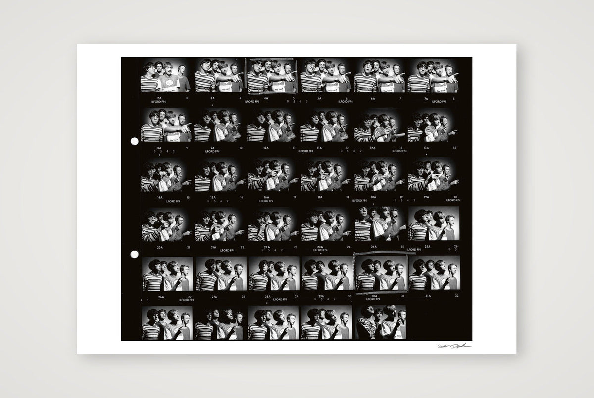 Blur – 1990 – Contact Sheet 22F — A1 (84×59cm, 33×23") Print only