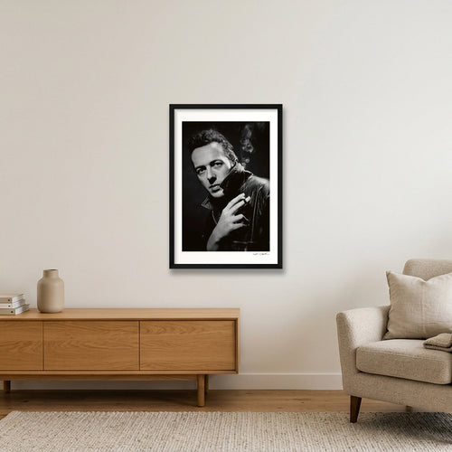  Joe Strummer - The Clash - Hollywood Pulled Back — 40×60cm, 16×24" Black Frame