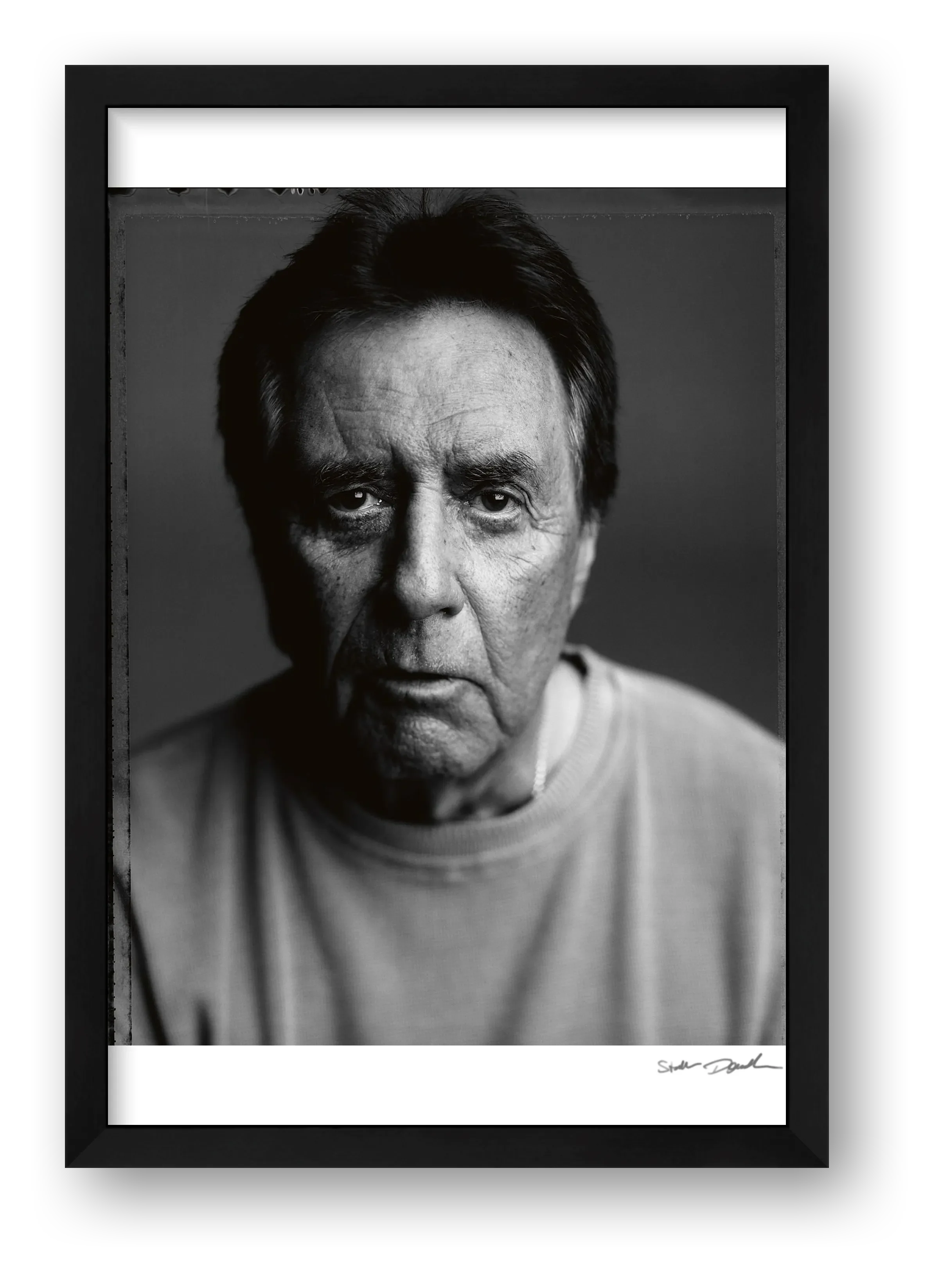 Lee Hazlewood - Polaroid Type 54 — framed
