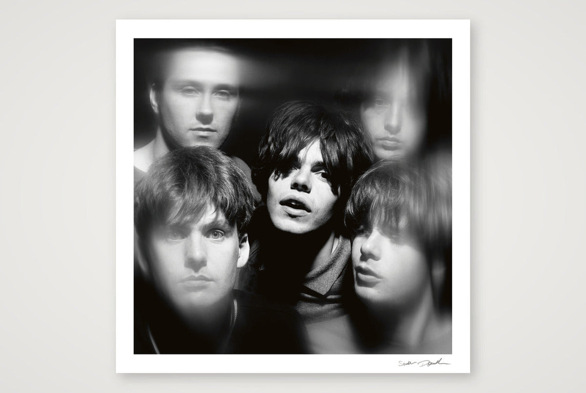 The Charlatans - Press Shoot 1990 - Vaseline — 30×30cm, 12×12" Print only