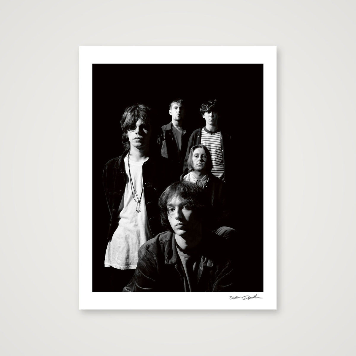 The Charlatans - Moody — 30×40cm, 12×16" Print only