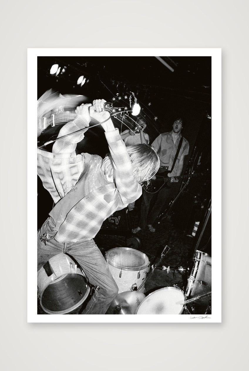 Kurt Cobain - Nirvana - Pyramid Club NYC - The Breaking Point — A1 (59×84cm, 23×33") Print only