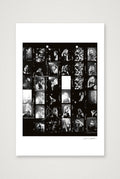 Metallica – Houston 1989 – Contact Sheet A — 30×45cm, 12×18" Print only