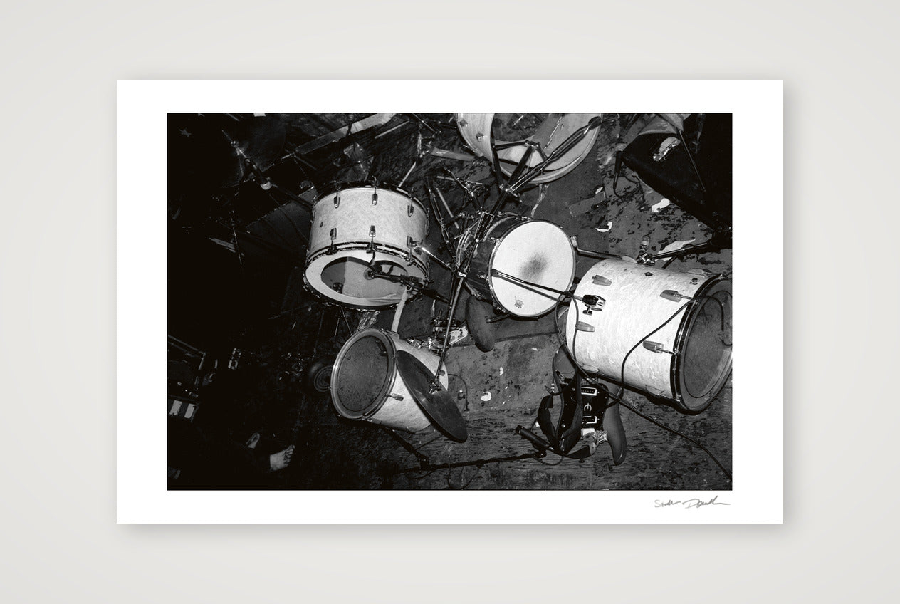 Kurt Cobain - Nirvana - Pyramid Club NYC - The Aftermath — 45×30cm, 18×12" Print only