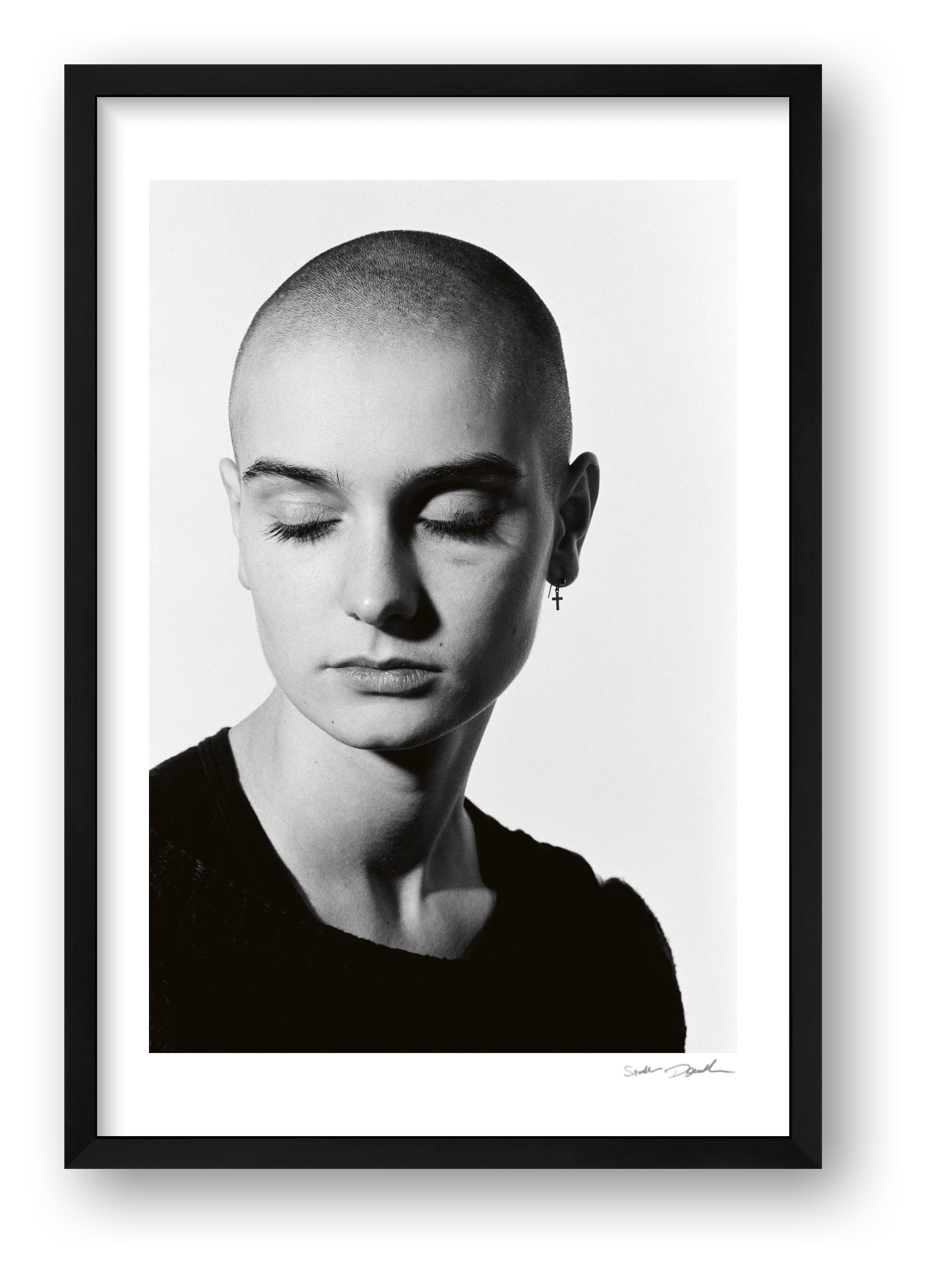 Sinead O'Connor - 1987 Hollywood Style - Look 2 — framed
