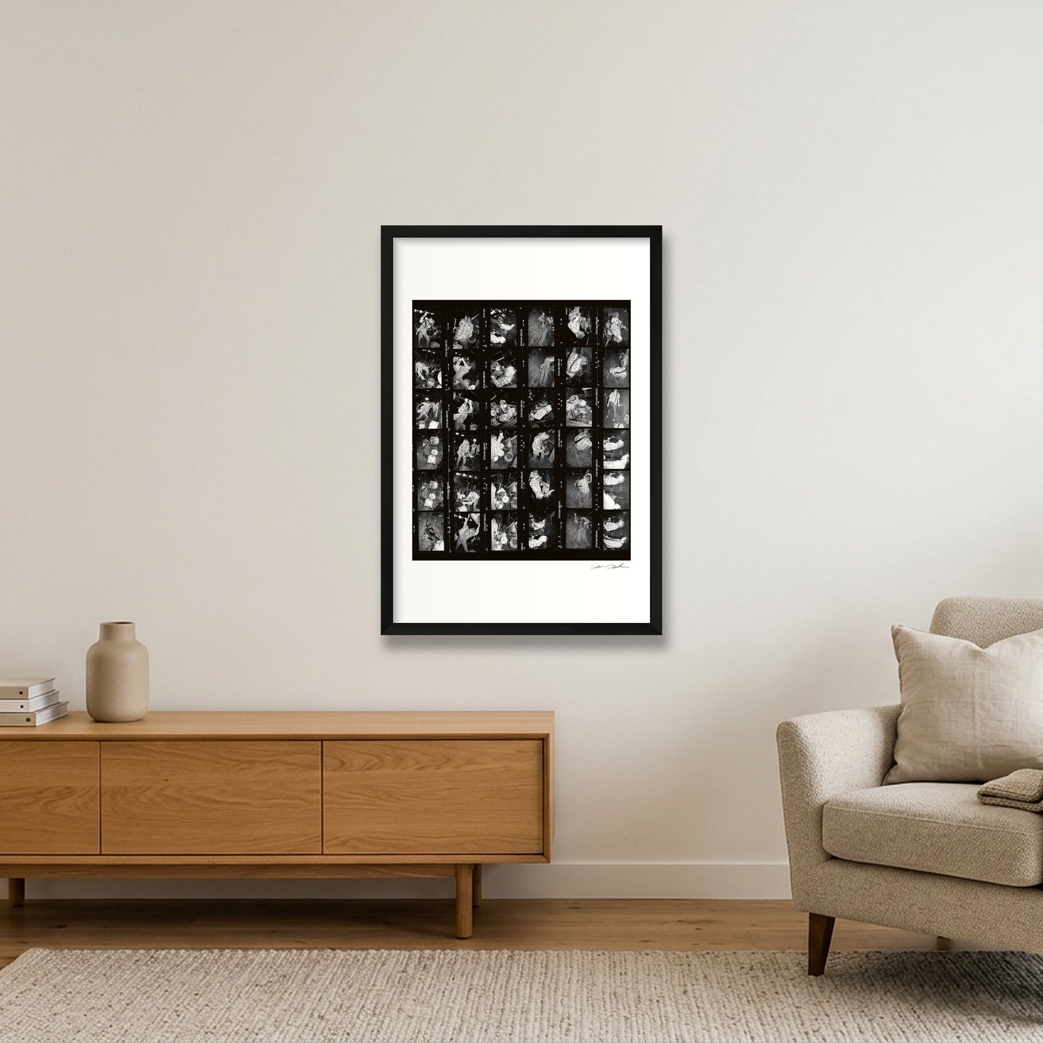 Nirvana - Pyramid Club NYC - The Whole Story — 40×60cm, 16×24" Black Frame