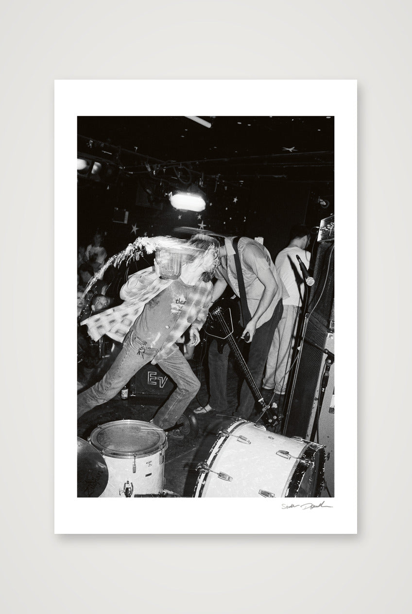 Kurt Cobain - Nirvana - Pyramid Club NYC - The Beer Pitcher — 30×45cm, 12×18" Print only