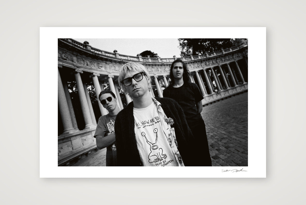 Nirvana – Parque del Retiro – Madrid 1992 - Colonnade 2 — 45×30cm, 18×12" Print only
